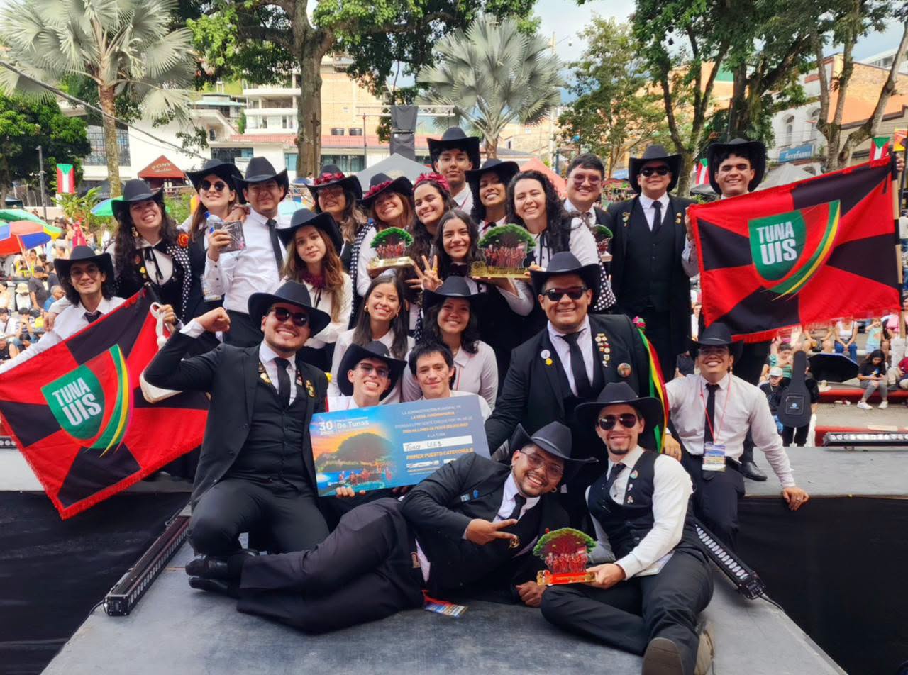 Tuna UIS ganadora en XXX Festival Departamental de Tunas de La Vega