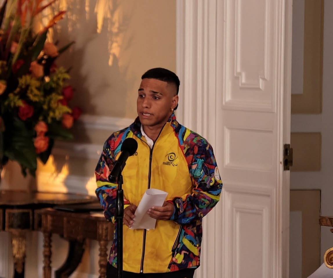 Carlos Daniel Serrano abanderado en Parasuramericanos 2026