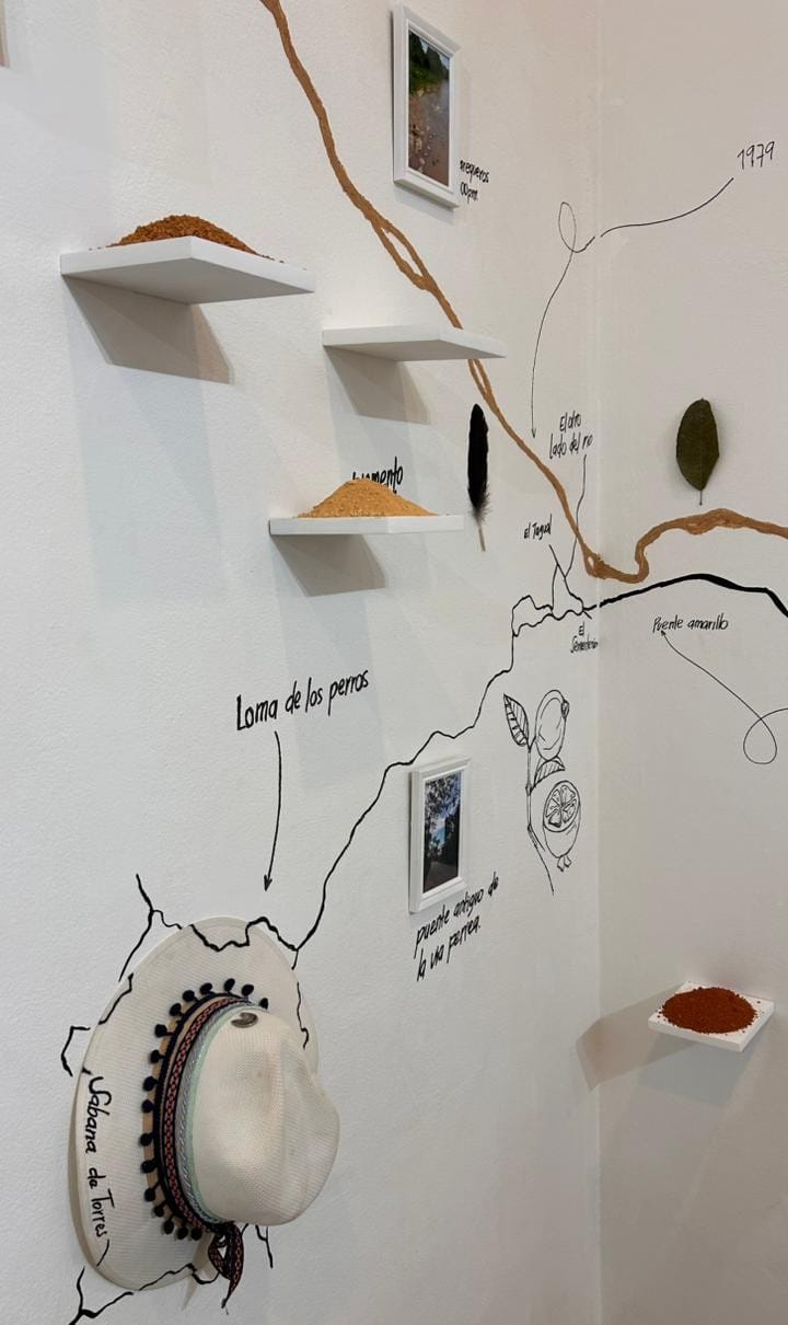 Propuesta artística “Cauce” en el Centro Colombo Americano