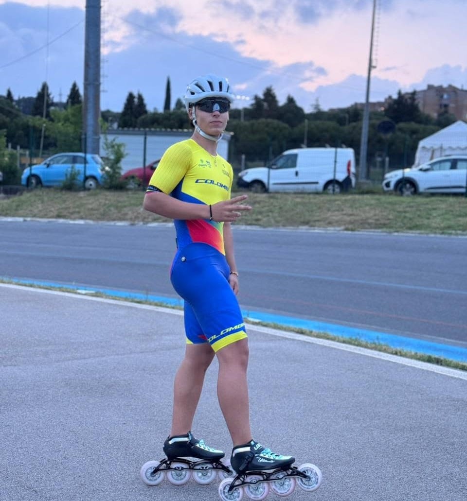 Dos santandereanos en Panamericano de Patinaje