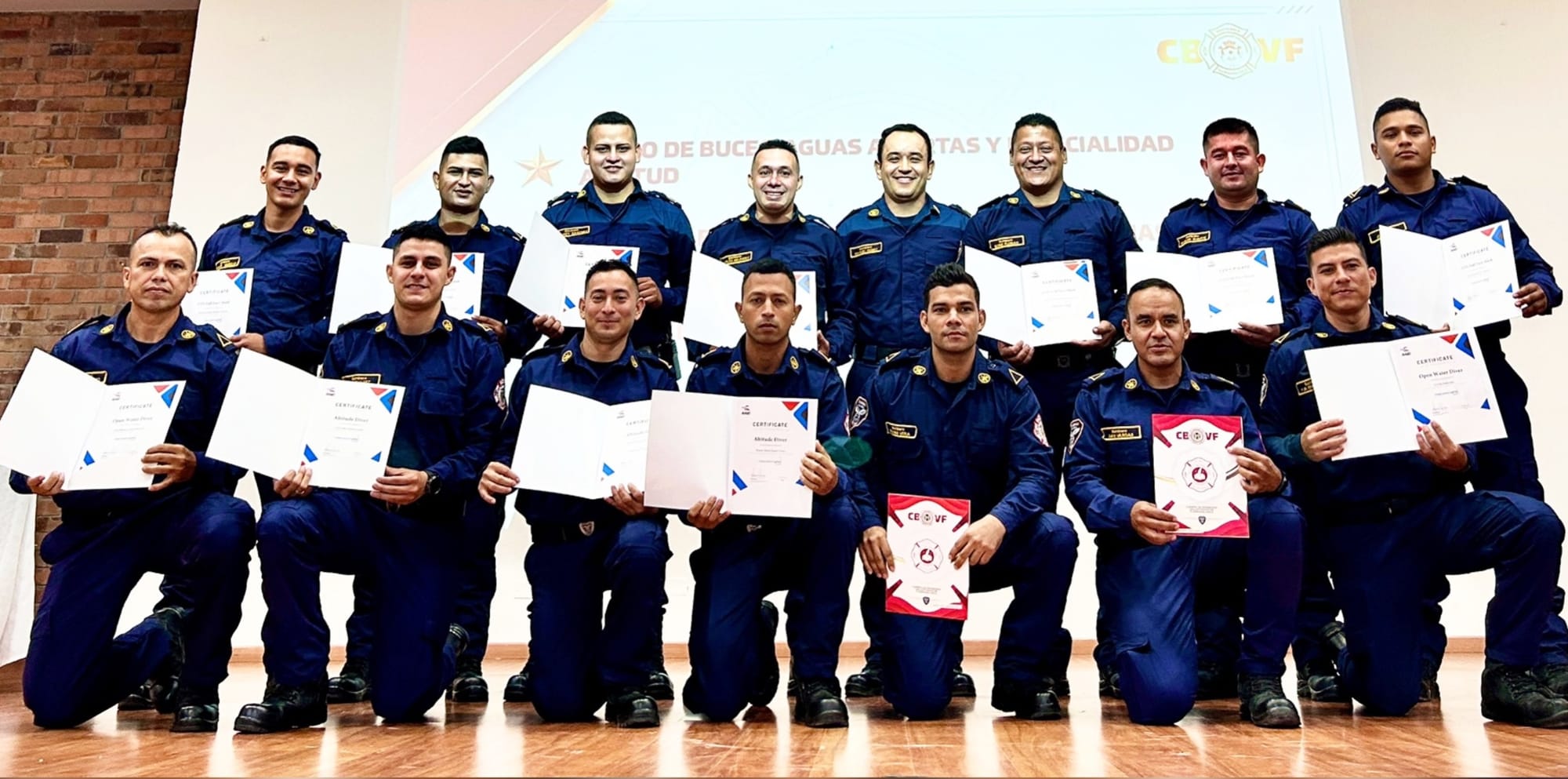 Especialización a Bomberos de Floridablanca