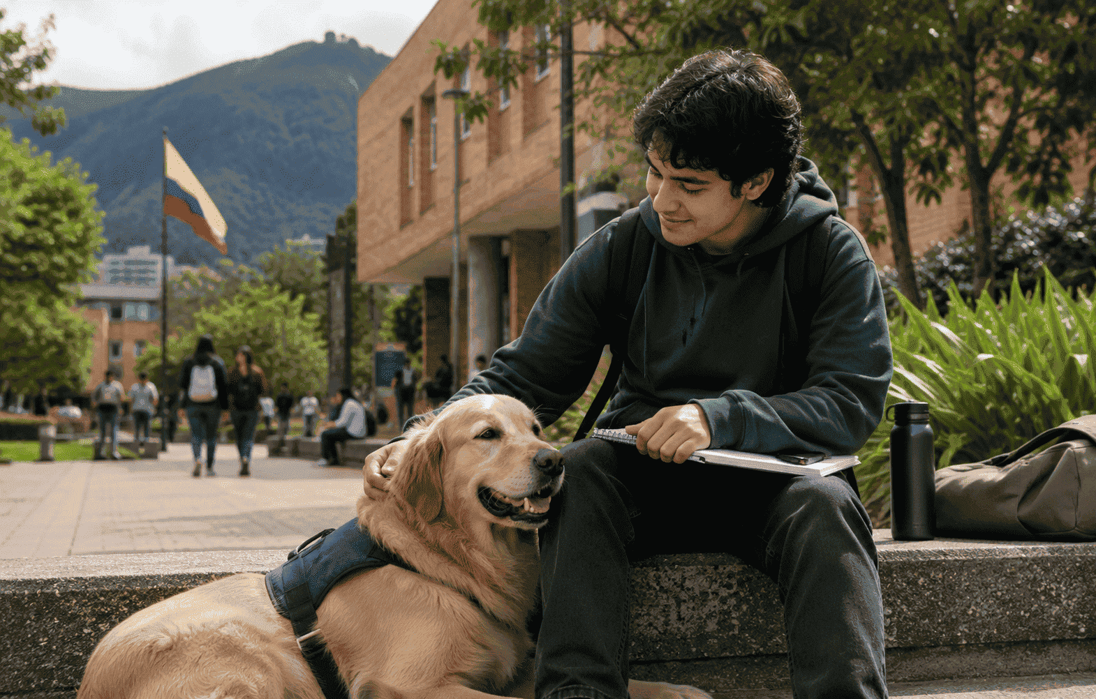 Piden a MinEducación fijar reglas para animales de apoyo emocional en universidades