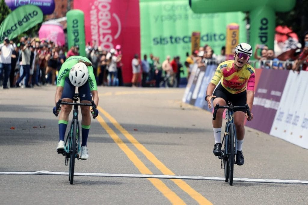Diana Peñuela se apodera del liderato de la Vuelta Colombia Femenina 2026