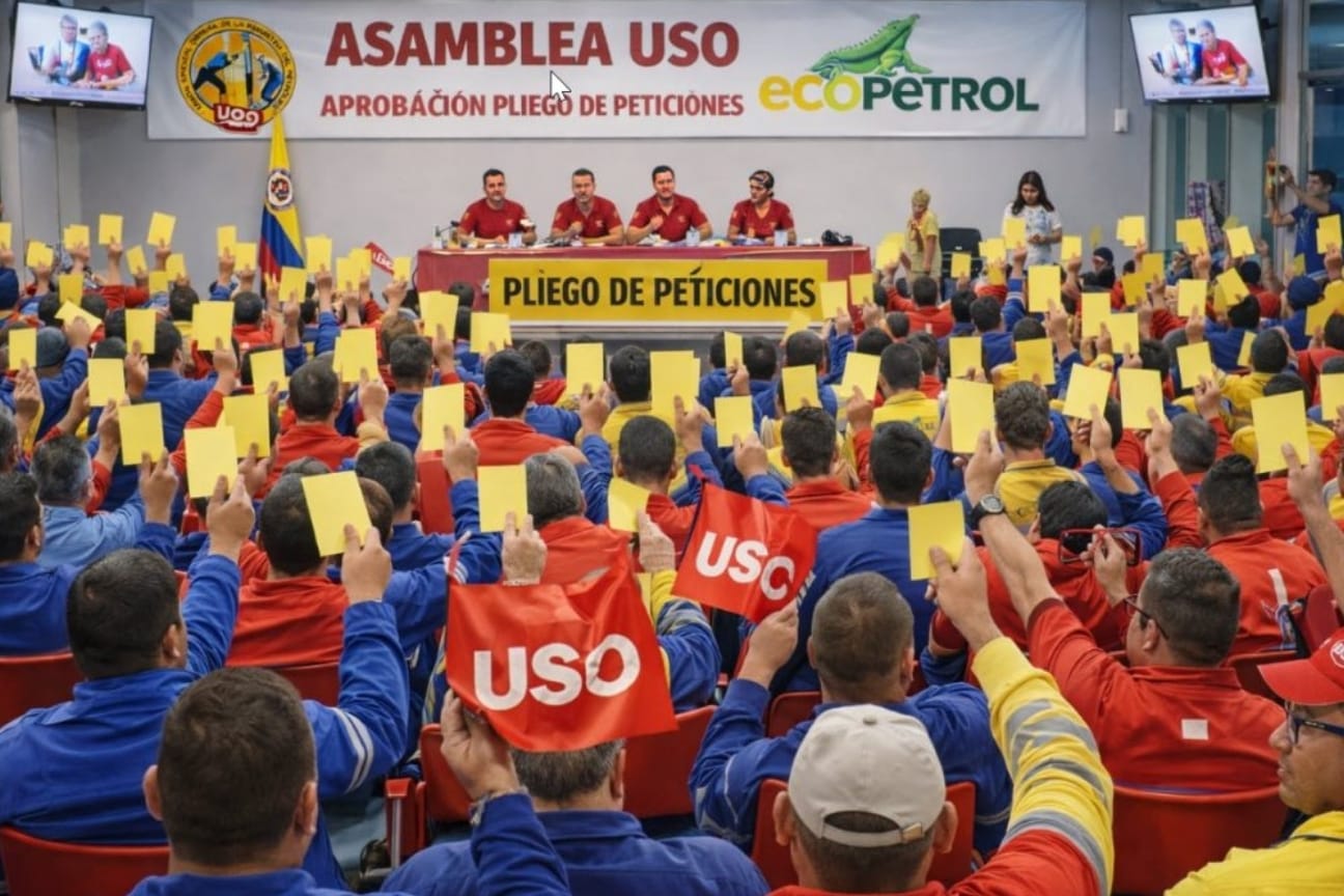 USO convoca paro de 24 horas en Ecopetrol