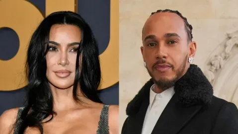 Kim Kardashian presume a Lewis Hamilton y aviva rumores de romance