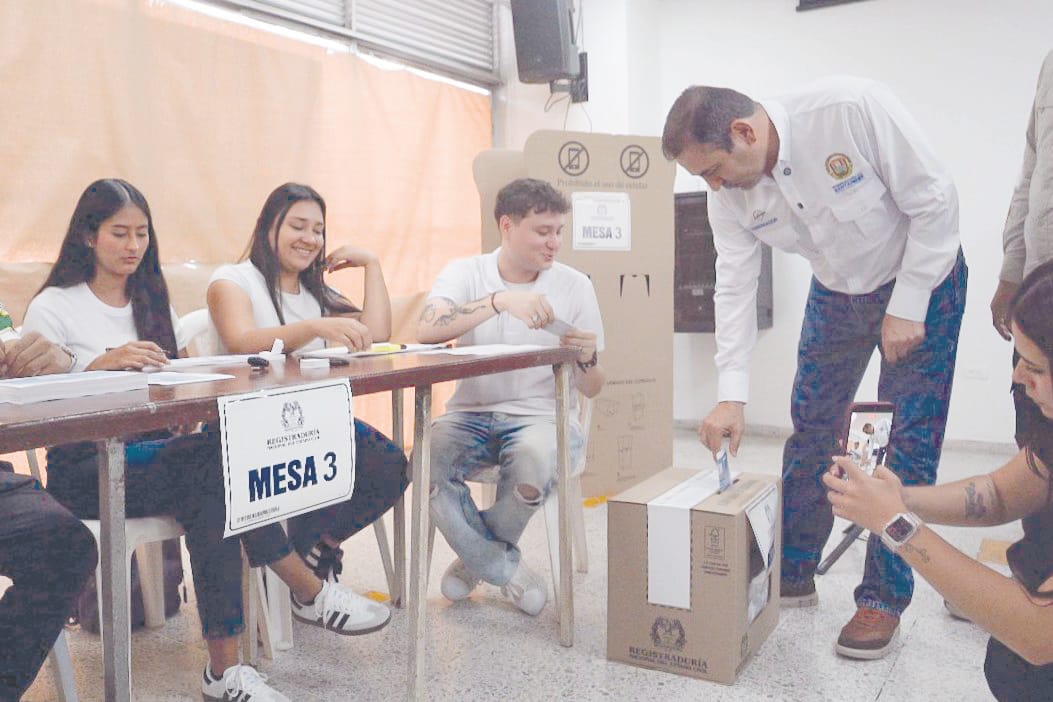 Total tranquilidad en Santander durante la elección presidencial