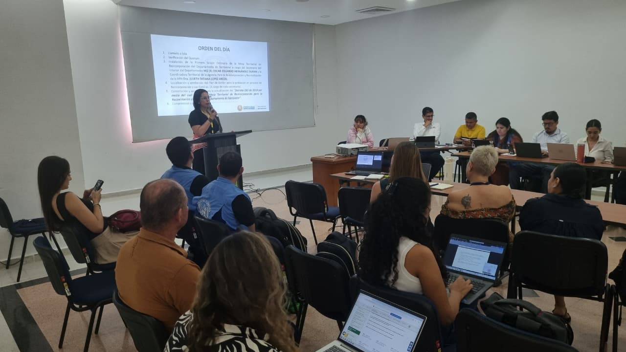 Reincorporación 2026-2027 para fortalecer reincorporación de firmantes de Paz en Santander