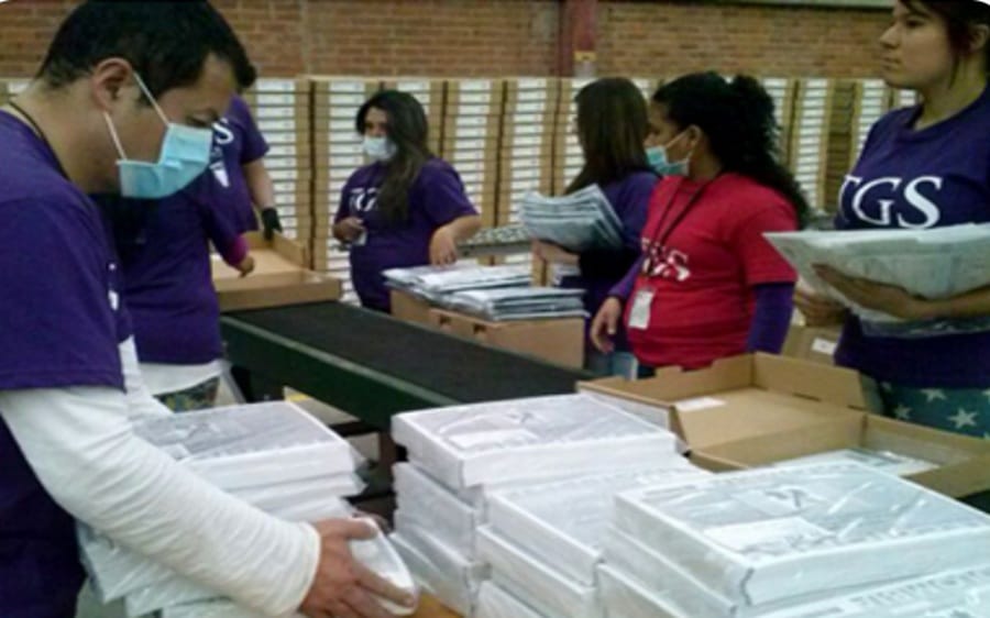 Material electoral se reparte sin contratiempos en Colombia