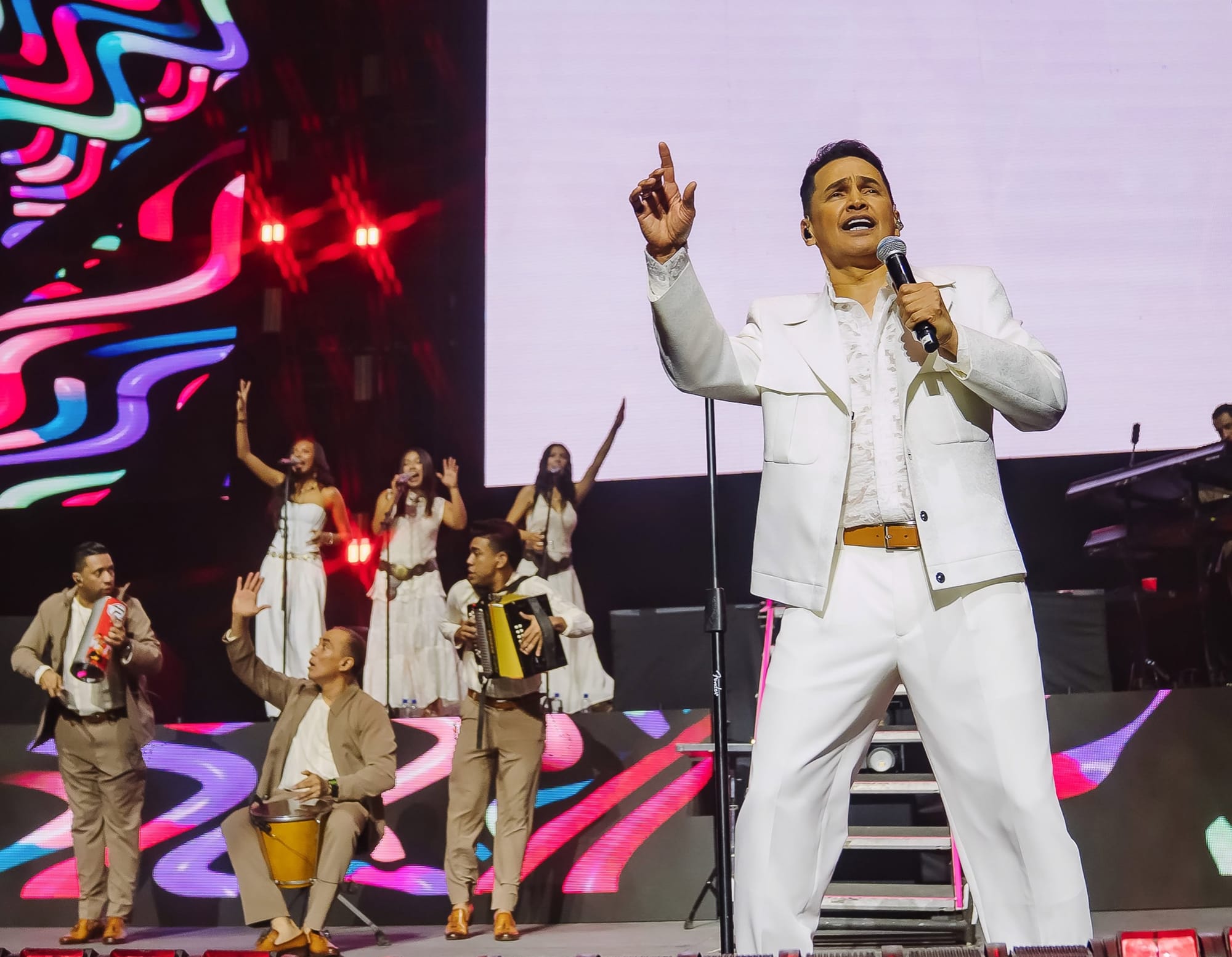 México cantó a una sola voz con Jorge Celedón