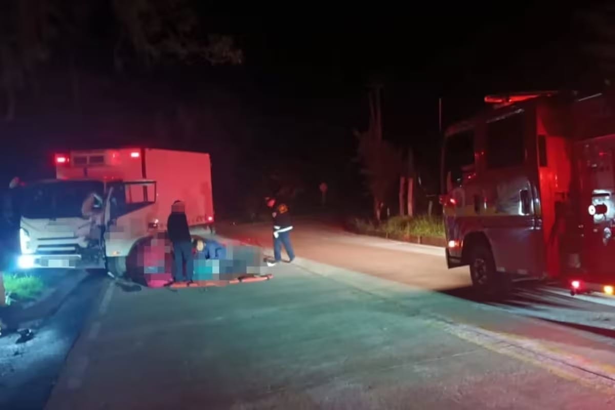 Luto en García Rovira: joven camillero falleció en aparatoso accidente