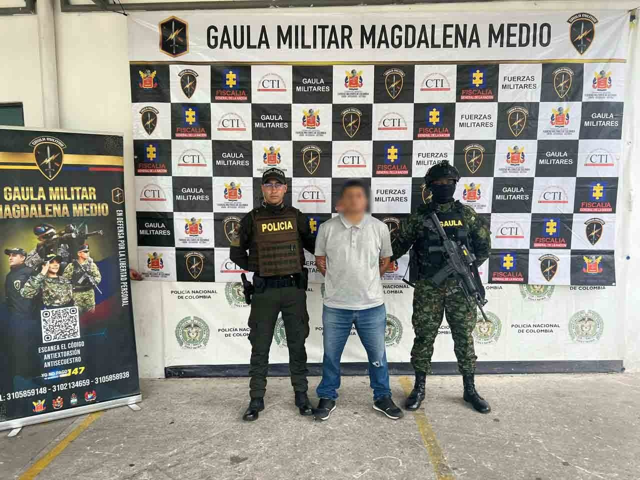 Capturados alias ‘Chepe’ y ‘Marcos’: duro golpe al Clan del Golfo en el Magdalena Medio
