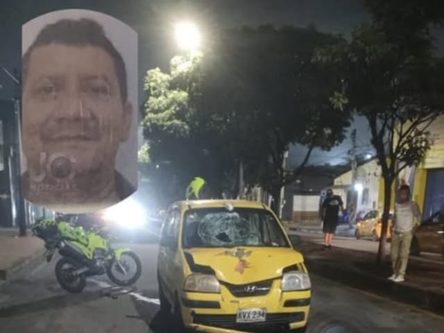 A pocos metros de su casa: identifican al peatón que murió arrollado por un taxi en Bucaramanga