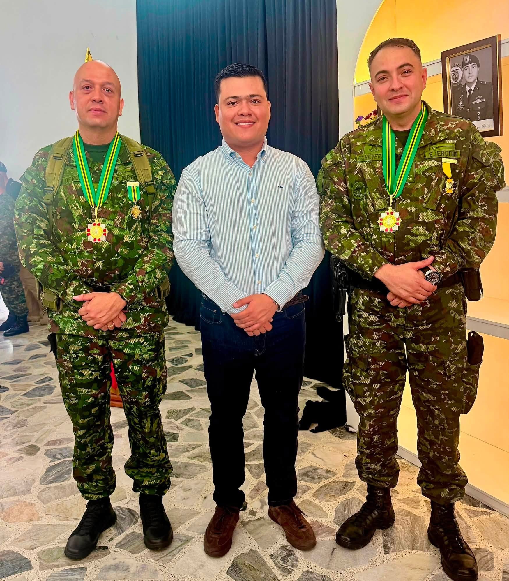 Bienvenida a nuevo director Gaula Militar Magdalena Medio