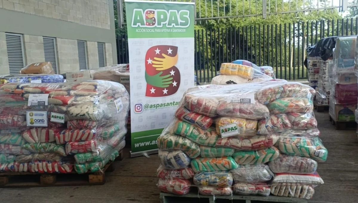 Santander solidario sigue enviándole ayuda a los venezolanos