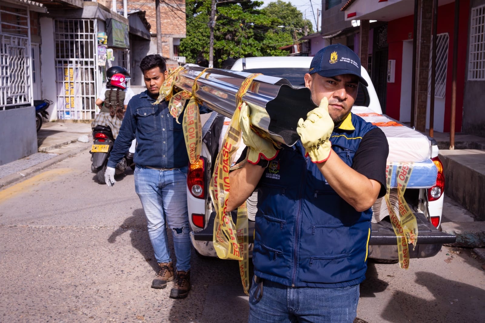 Comunidad afectada por invierno recibe ayudas en Barrancabermeja