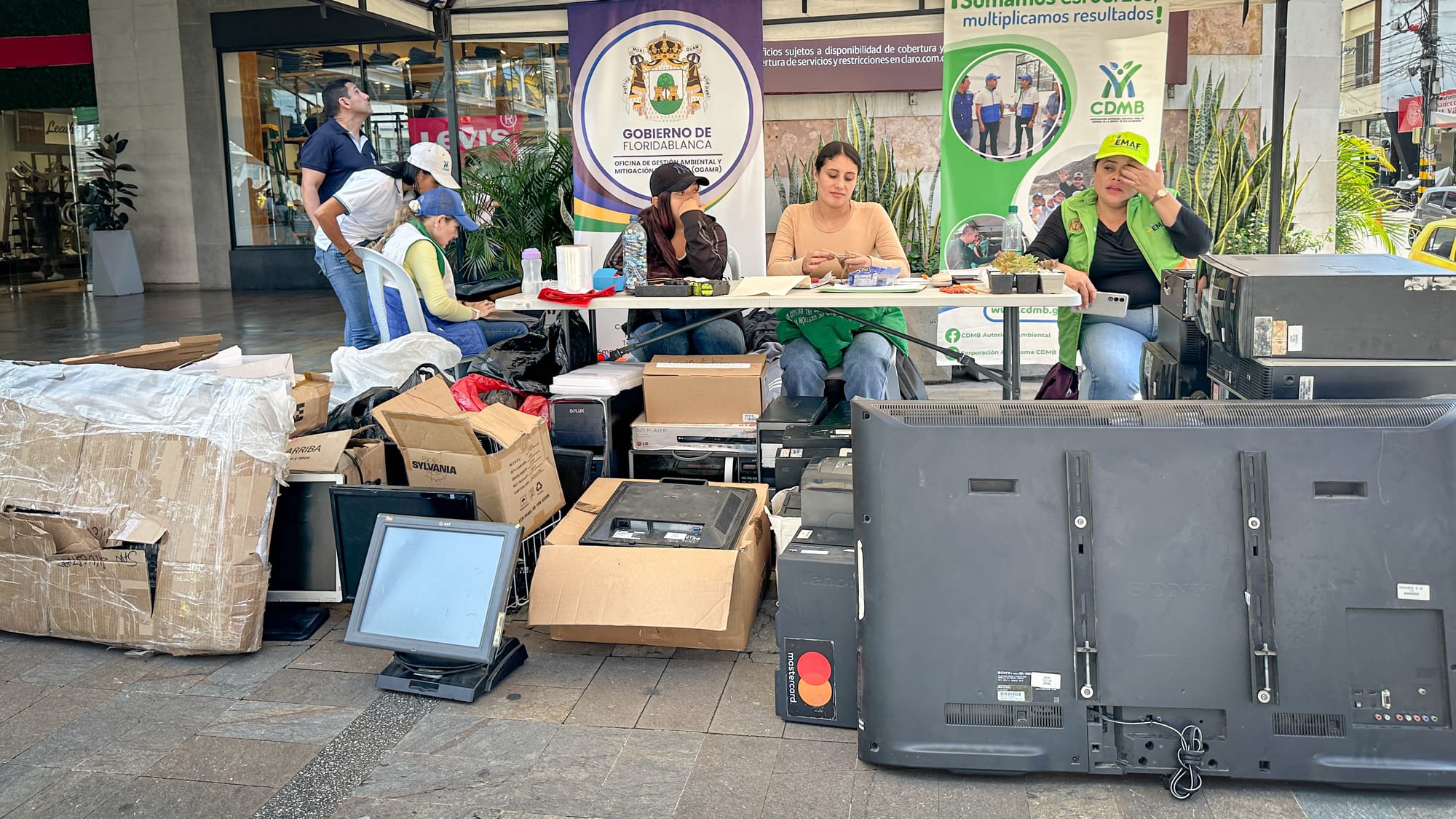 Floridablanca comprometida con colecta de residuos posconsumo