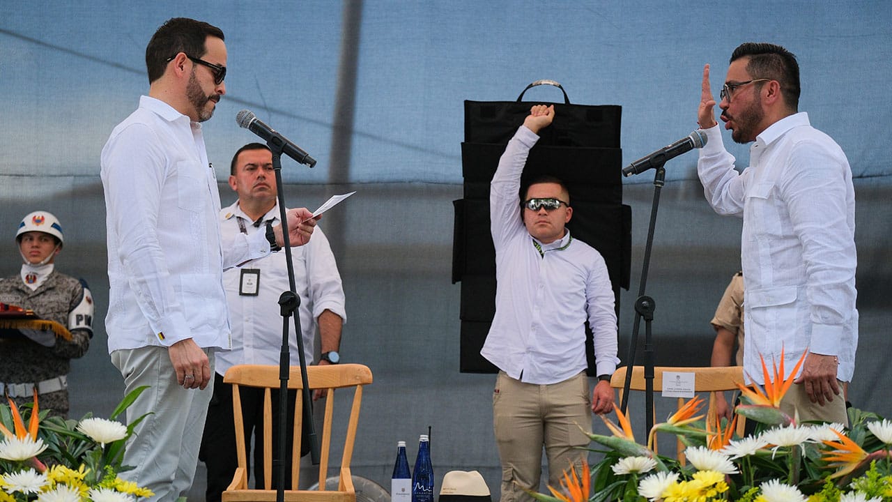 ‘Ayúdeme a combatir la corrupción’, pidió el Presidente De La Espriella al nuevo Contralor