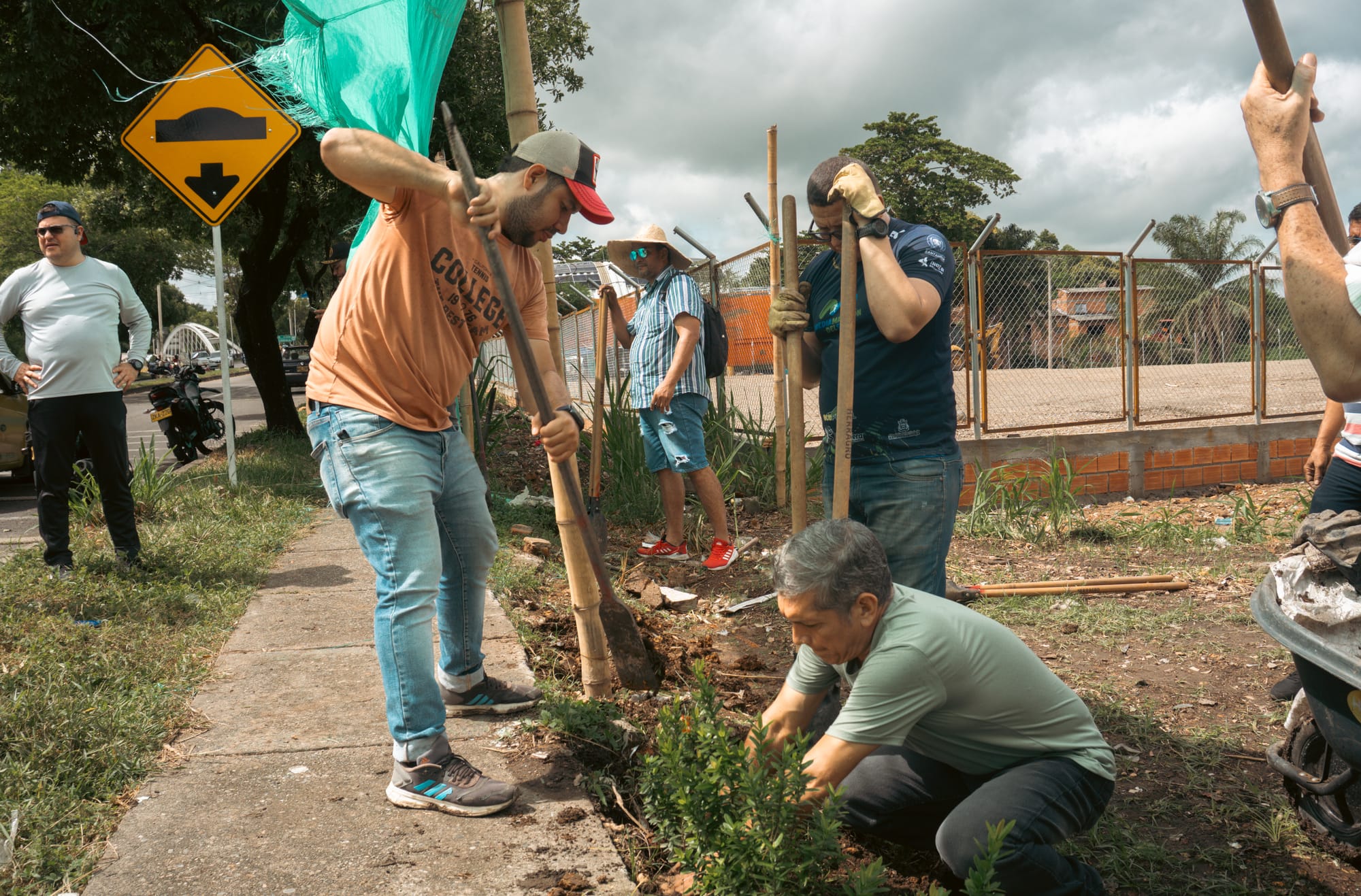 Zona verde de El Tiburón recibe atención especial en Barrancabermeja