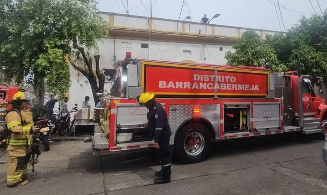 Dominado incendio en la cárcel  de Barrancabermeja