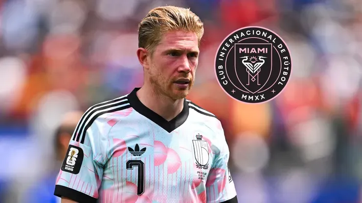 Inter Miami tendría en la mira a Kevin De Bruyne