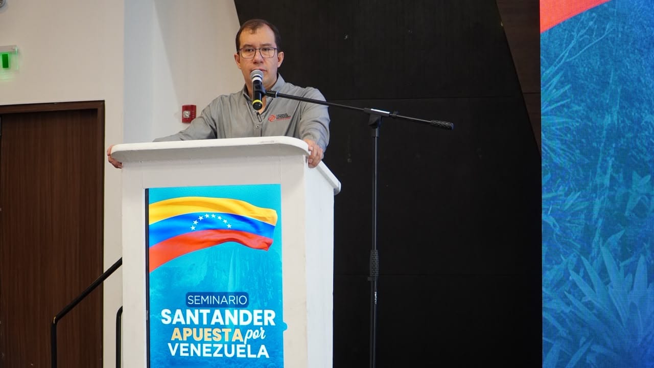 Santander tiene a Venezuela como el cuarto destino en comercio internacional