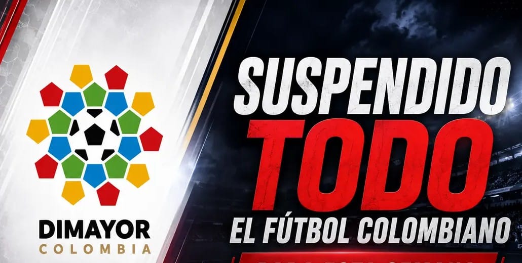 Dimayor suspende el fútbol en Colombia