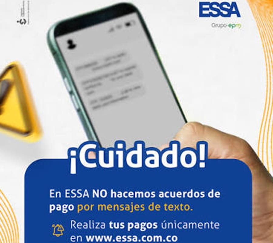 ESSA advierte a sus usuarios sobre una página fraudulenta que suplanta su sitio oficial