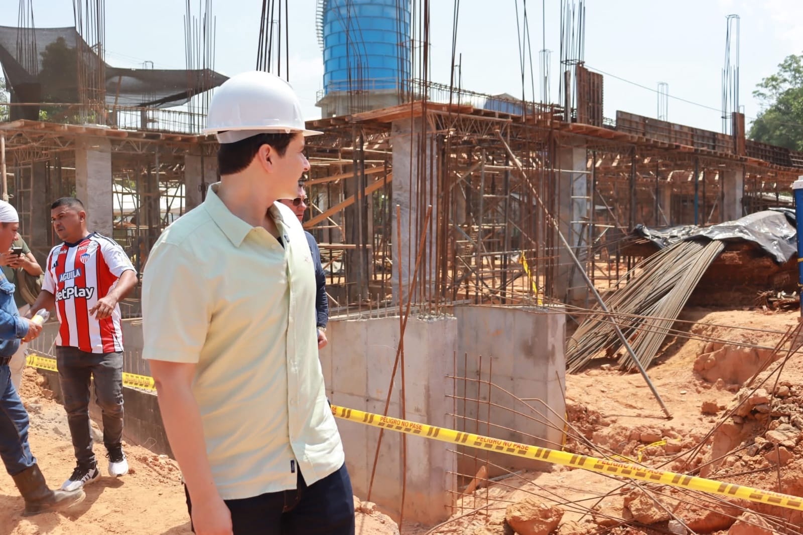 Obra del Colegio de El Llanito avanza y será inaugurada en enero de 2027 en Barrancabermeja