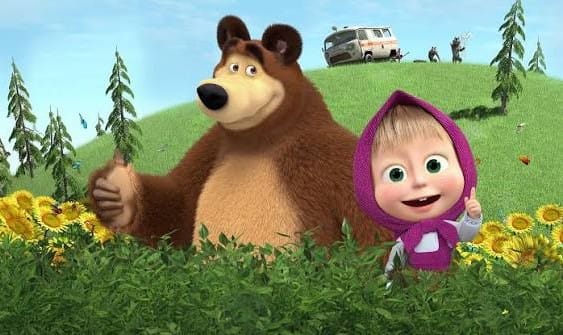 Ucrania sanciona serie de animación rusa Masha y el Oso