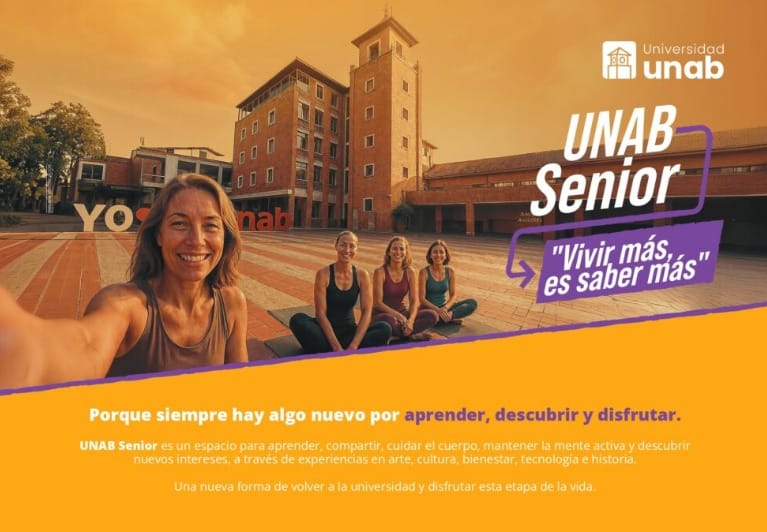 UNAB Senior es la propuesta para seguir viviendo la universidad