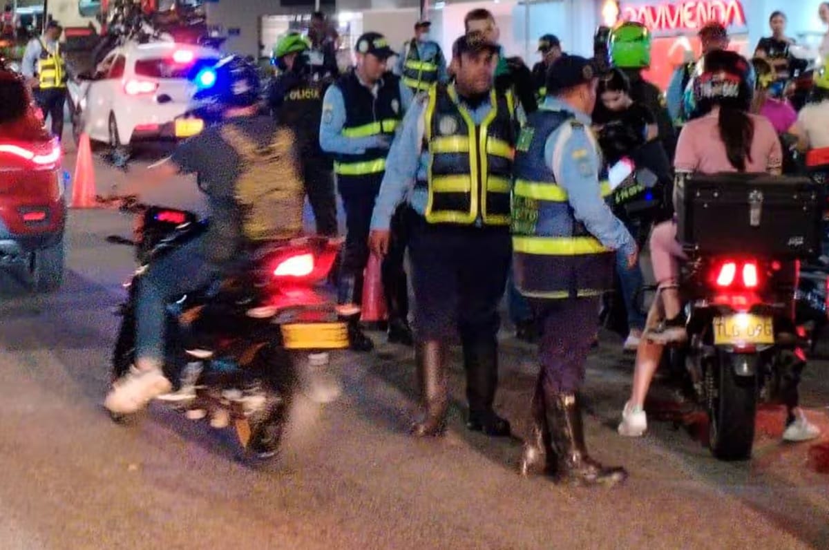 Detenciones y sanciones  en operativos nocturnos de seguridad en Bucaramanga