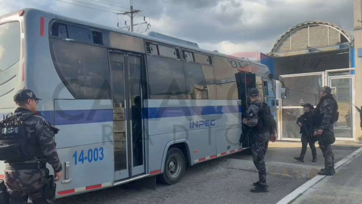 INPEC solicita reforzar la  seguridad por traslado de presos a la cárcel de Girón