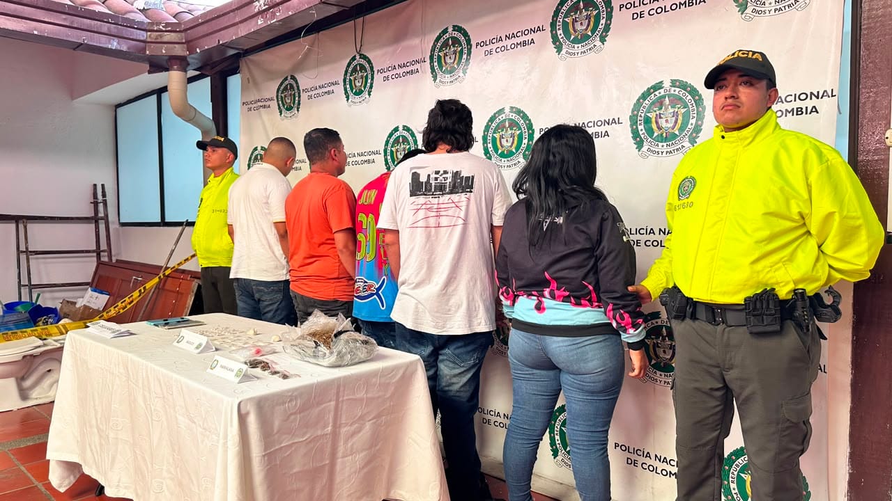 Desarticulan banda que movía droga y habría generado más de $1.000 millones al año en Bucaramanga, Piedecuesta y Girón