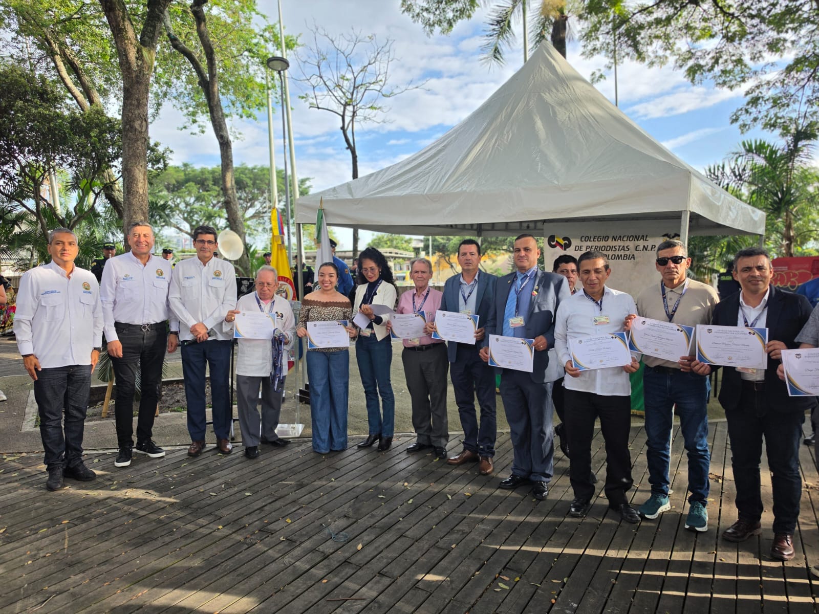 Colegio Nacional de Periodistas renovó los cuadros DIRECTIVOS