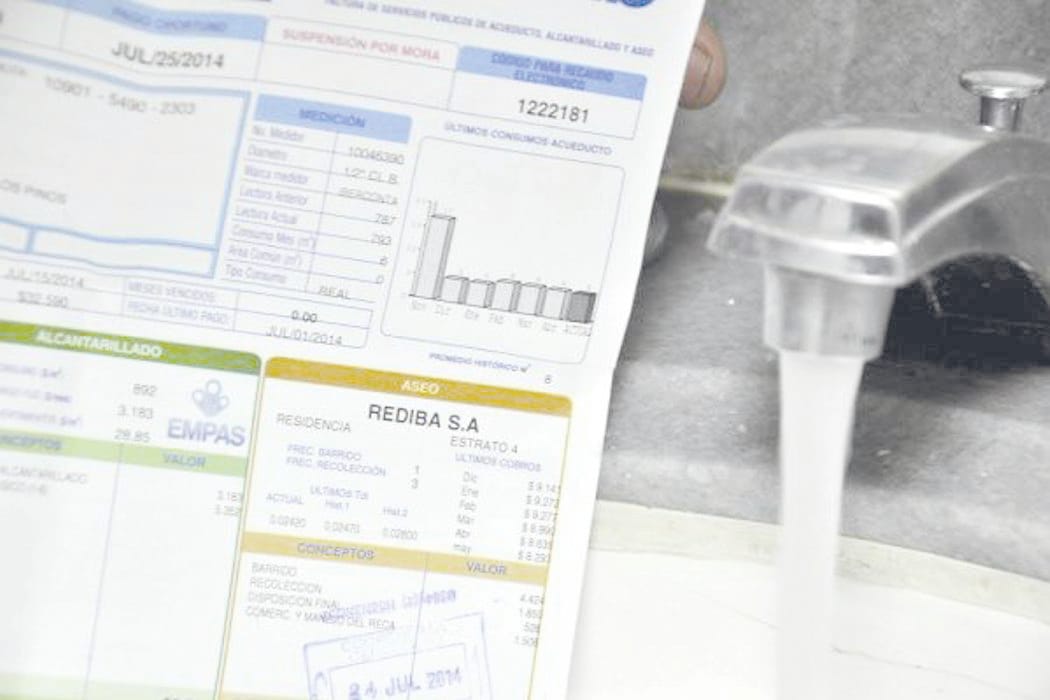 amb aplazó hasta diciembre alza en las tarifas del agua