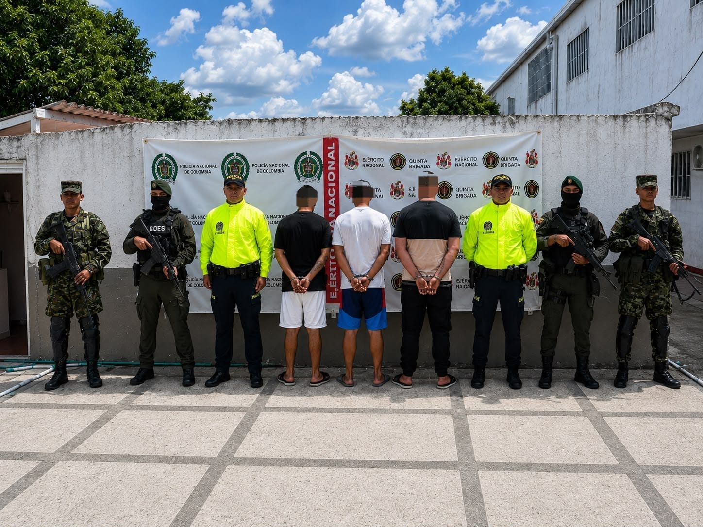 Golpe al Clan del Golfo en Santander: capturan a tres presuntos integrantes señalados de extorsión y reclutamiento ilegal