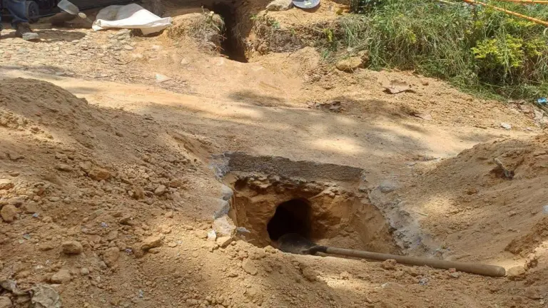 Excavaban para instalar gas y encontraron una macabra sorpresa: dos cuerpos fueron hallados en Piedecuesta