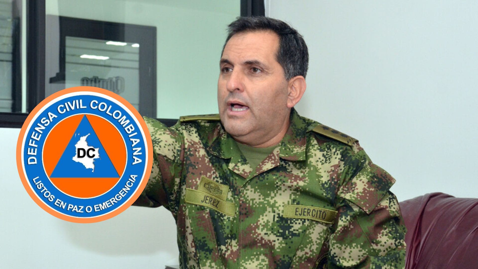General Jerez nuevo director de la defensa civil colombiana