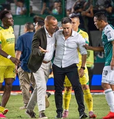 Peirano y García reciben sanción del Comité Disciplinario de Dimayor