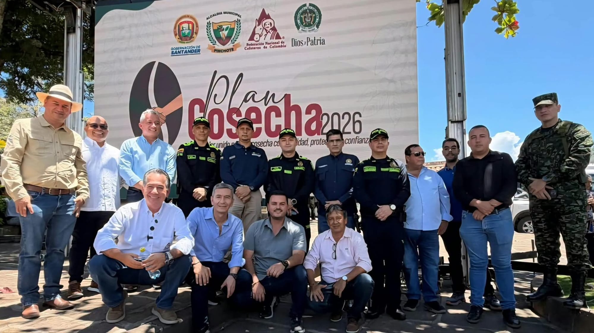 Plan de seguridad para proteger temporada cafetera