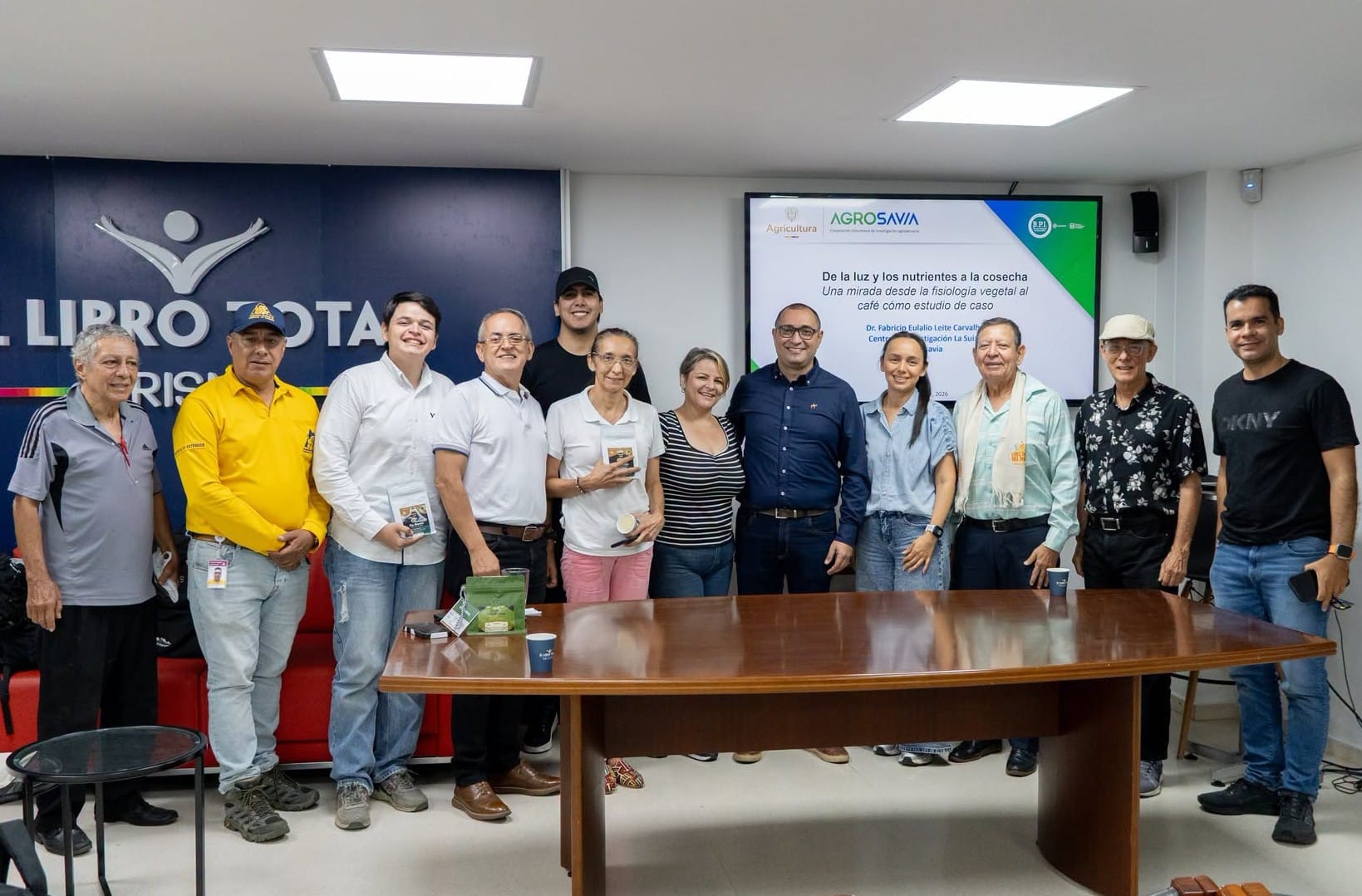 Taller de café en Casa del Libro Total Bucaramanga