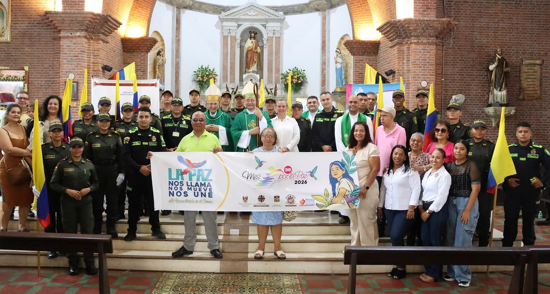 Eucaristía de apertura en Mes por la Paz 2026