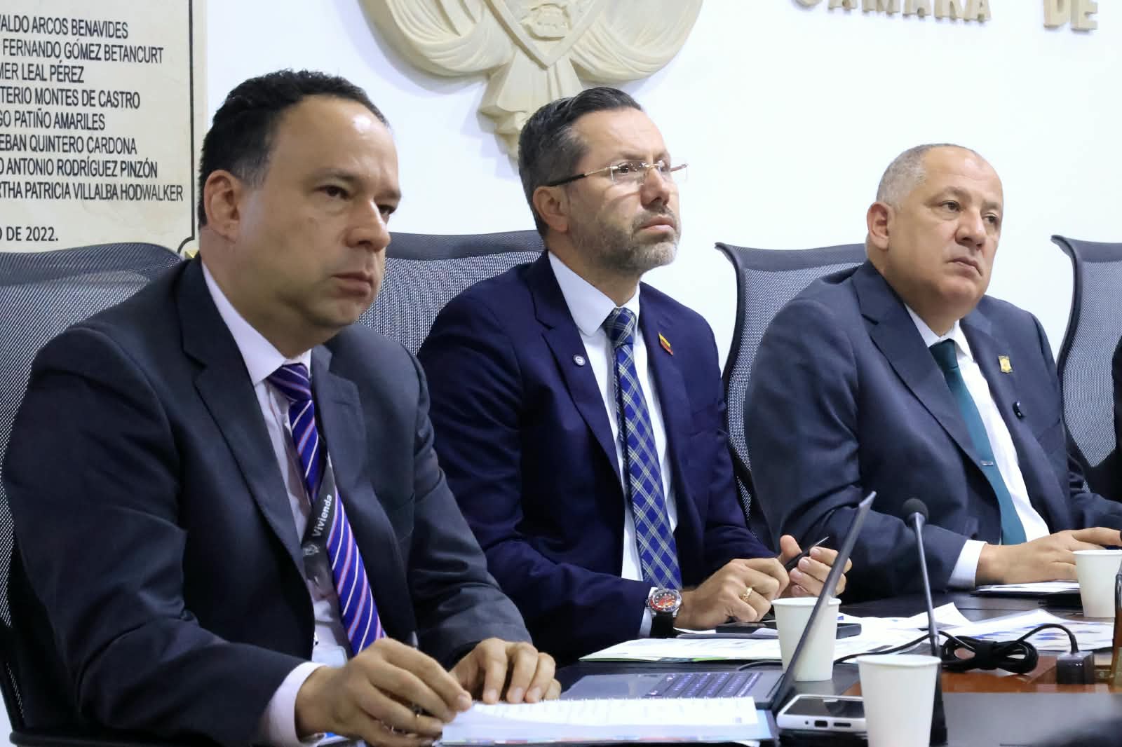 Jaime Andrés se comprometió a buscar platica para reactivar proyectos de vivienda y agua
