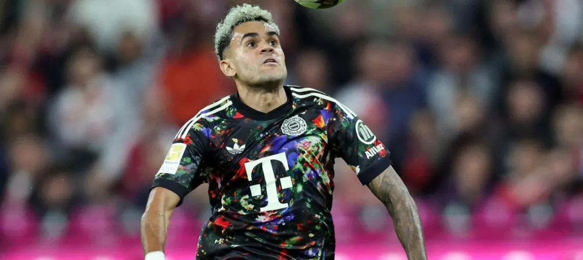 Prensa alemana cuestionó el rendimiento de Luis Díaz en el Bayern Múnich