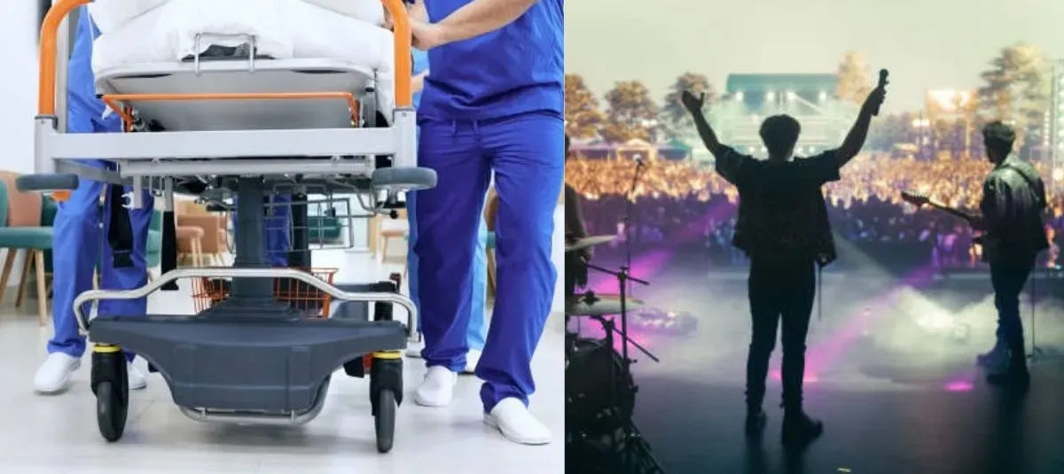 Hombre murió atorado por un chorizo durante concierto de Jhonny Rivera y Nelson Velásquez