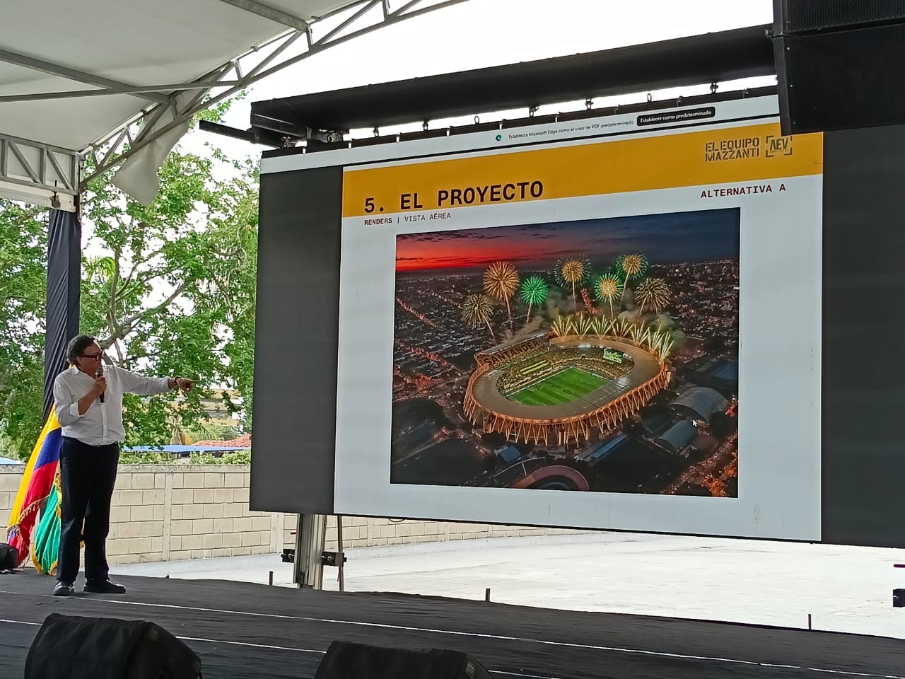 ¿El nuevo gigante del fútbol colombiano? Presentan dos propuestas para transformar el estadio Américo Montanini