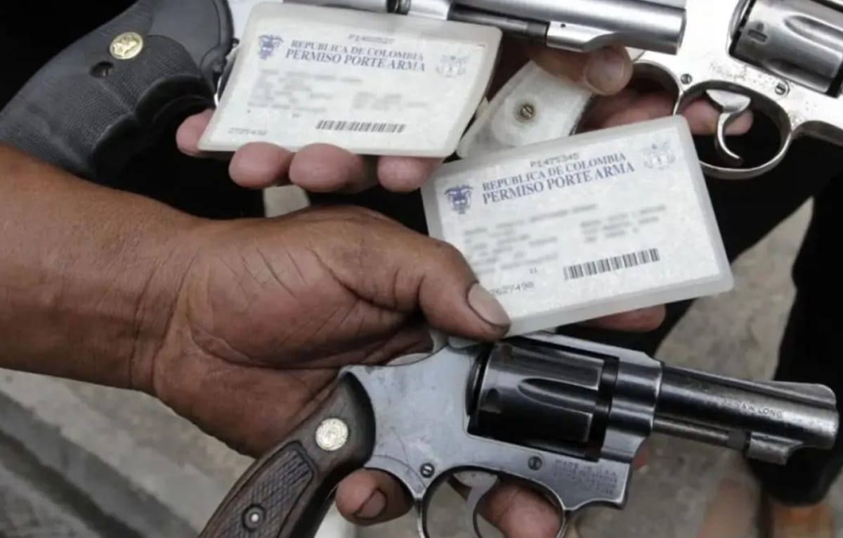 Disposiciones especiales para el porte de armas en Colombia