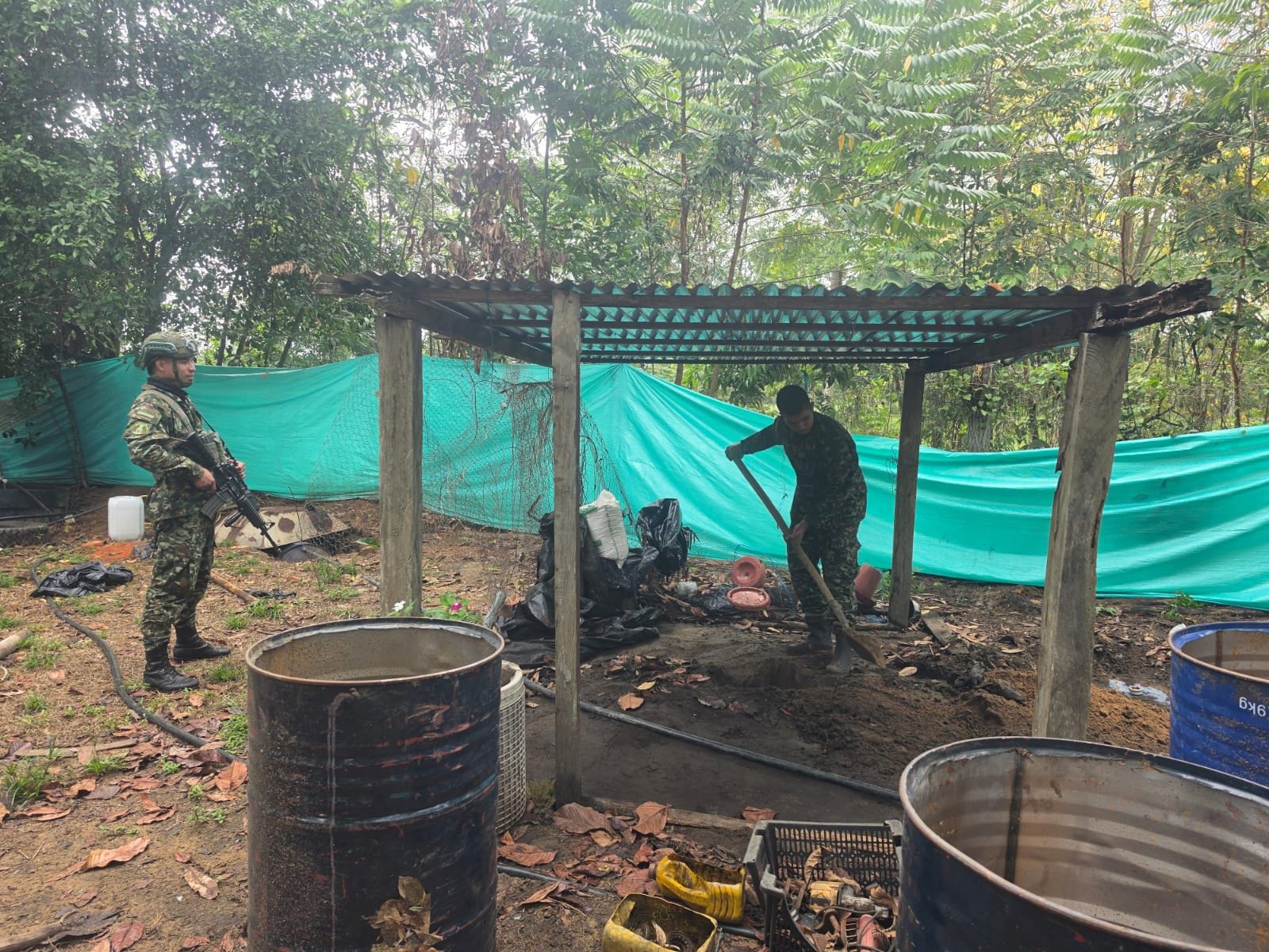 Otra 'cocina' del ELN que cae y se afectan las finanzas de ese grupo criminal