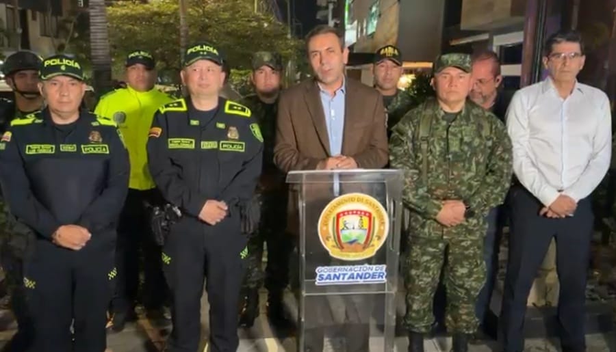 Decomiso de explosivos y captura de criminales asociados con grupos armados en  Santander