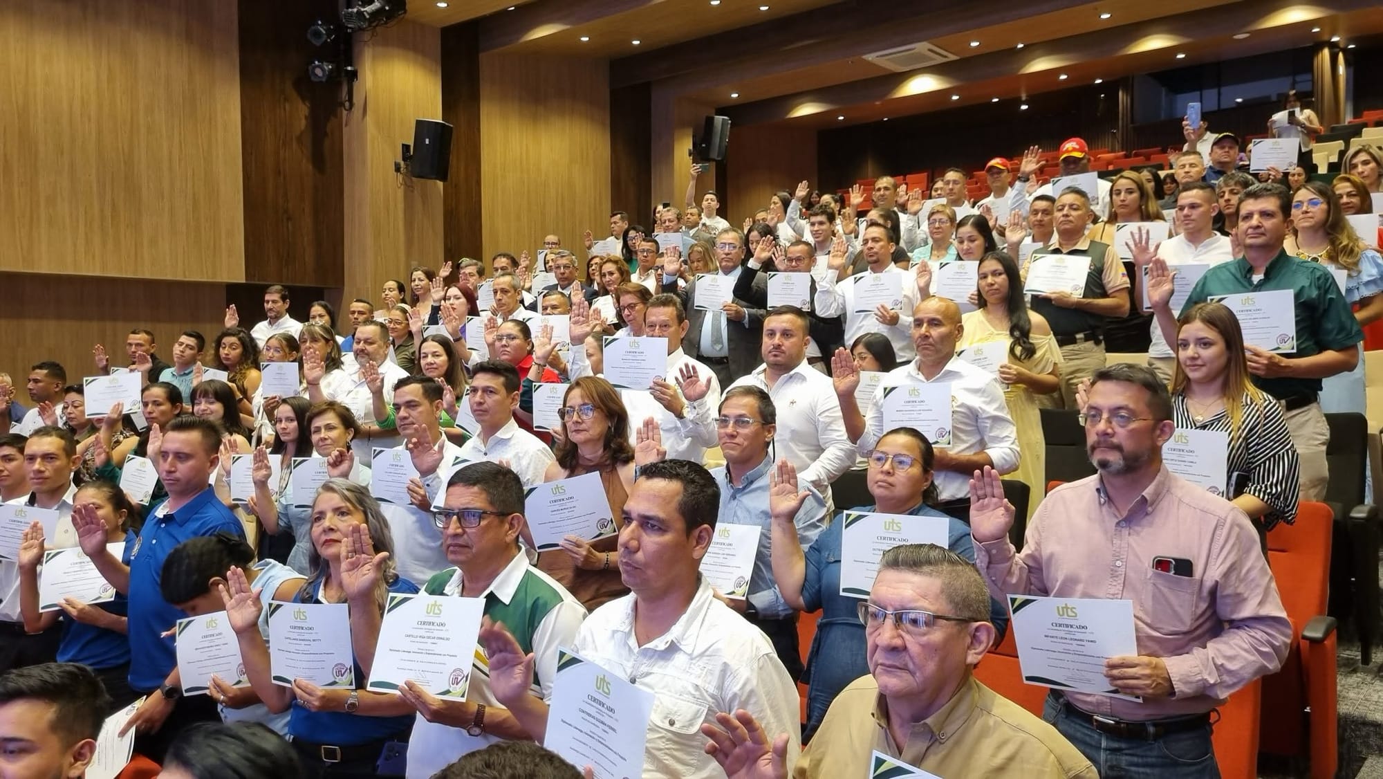 Fortalecimiento capacidades de veteranos y familiares en las UTS